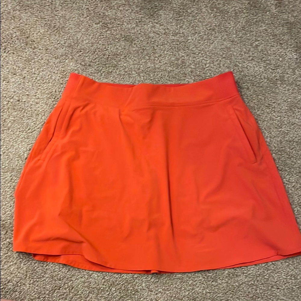 Athleta BRAND NEW Orange Skirt